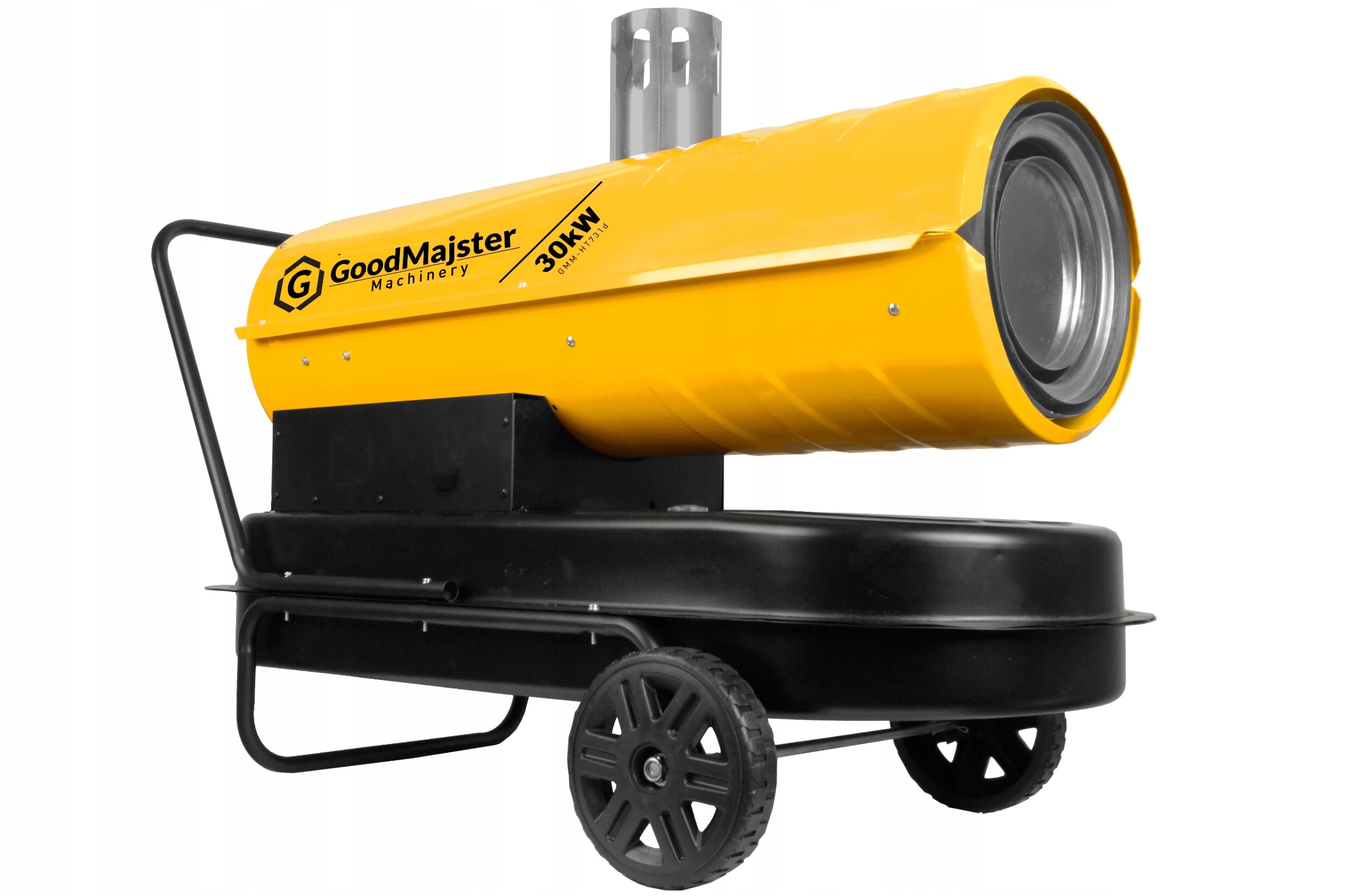 OIL HEATER WITH CHIMNEY unscented COMBUSTION THERMOSTAT LCD 30kW Brand GoodMajster