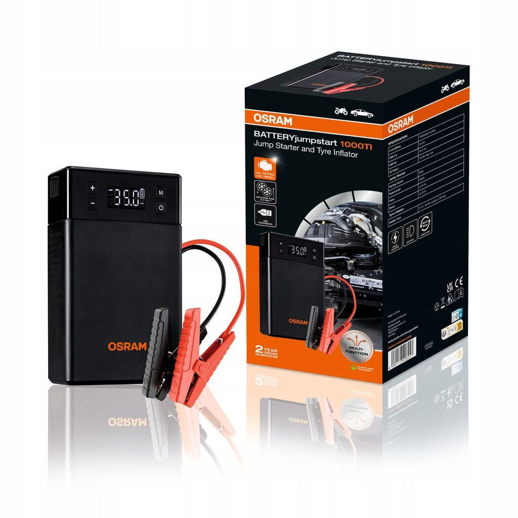 OJS020TI OSRAM LITHIUM STARTER BATTERYJUMPSTART 1000TI 12V START:1000A