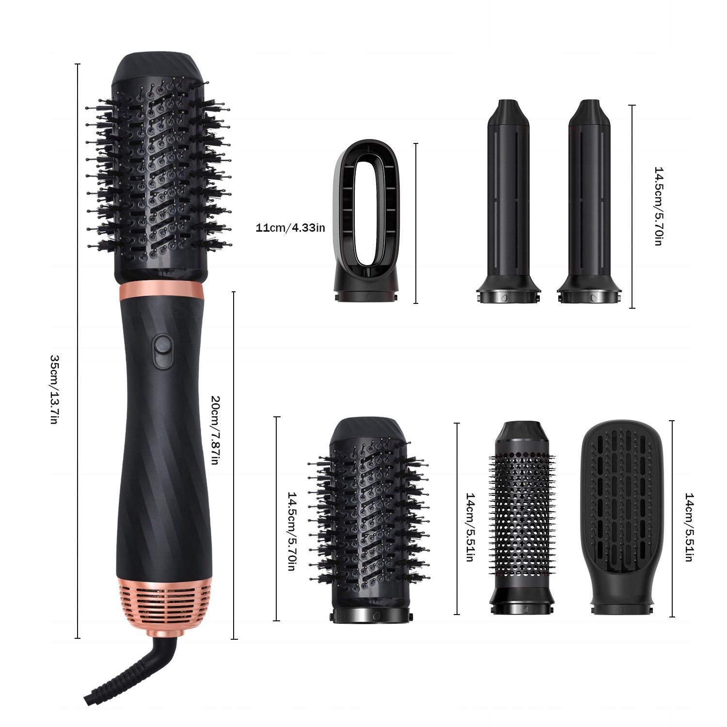 OKWRAP WT-623 Air Styler 6-in-1 Hair Styling Kit Brand no brand