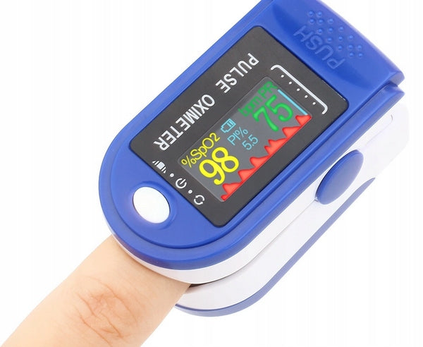 OLED Finger Pulse Oximeter SpO2 Heart Rate Monitor for Adults and Children Medical device no
