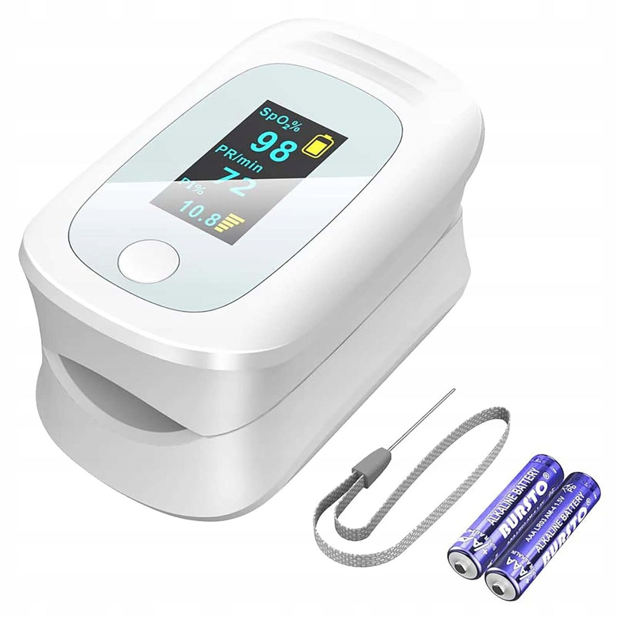 OLED Finger Pulse Oximeter SpO2 Pulse for Children and Adults