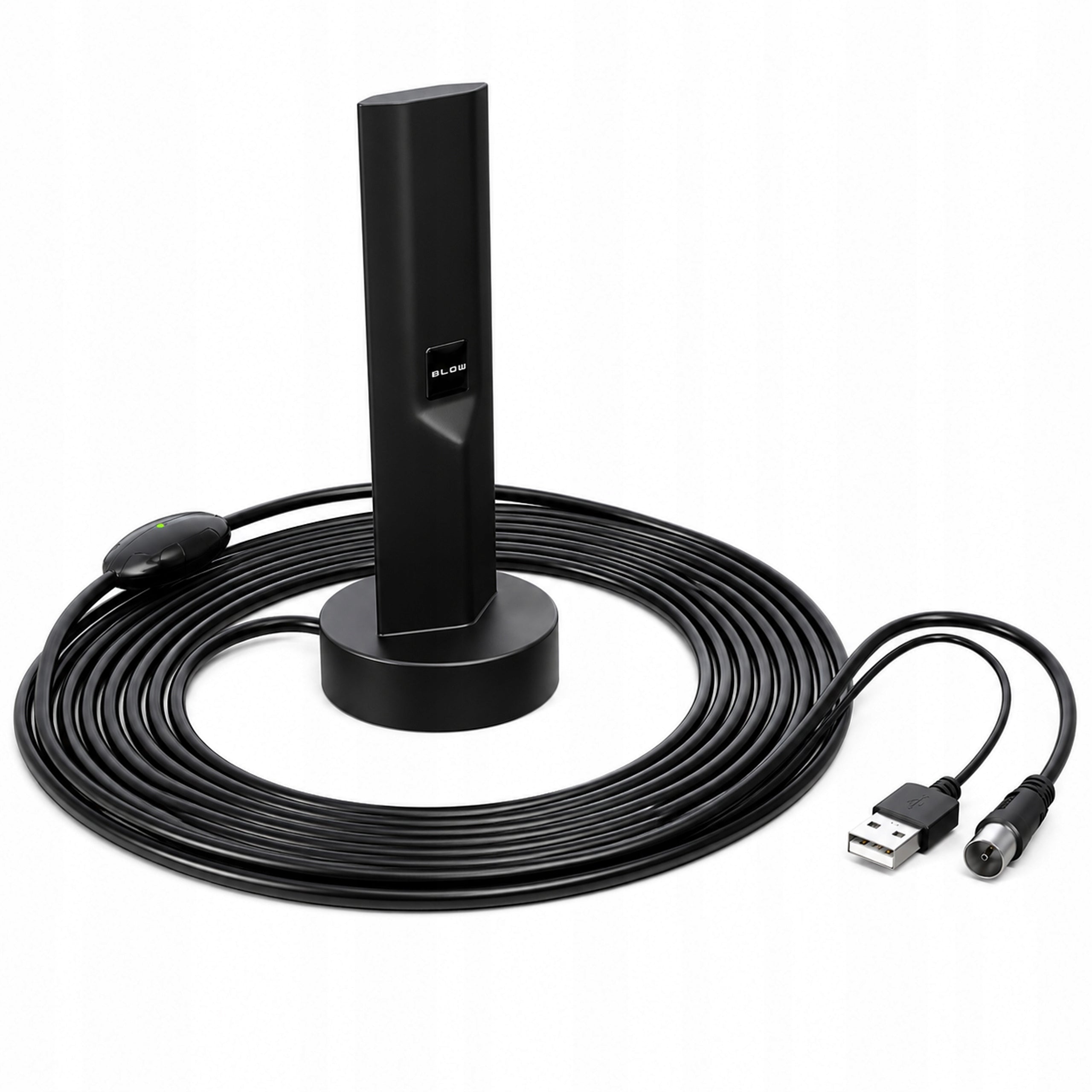OMNIDIRECTIONAL ANTENNA ACTIVE ROOM TV FHD 4K MUX-8 LTE AMPLIFIER DVB-T2 Packaging status original
