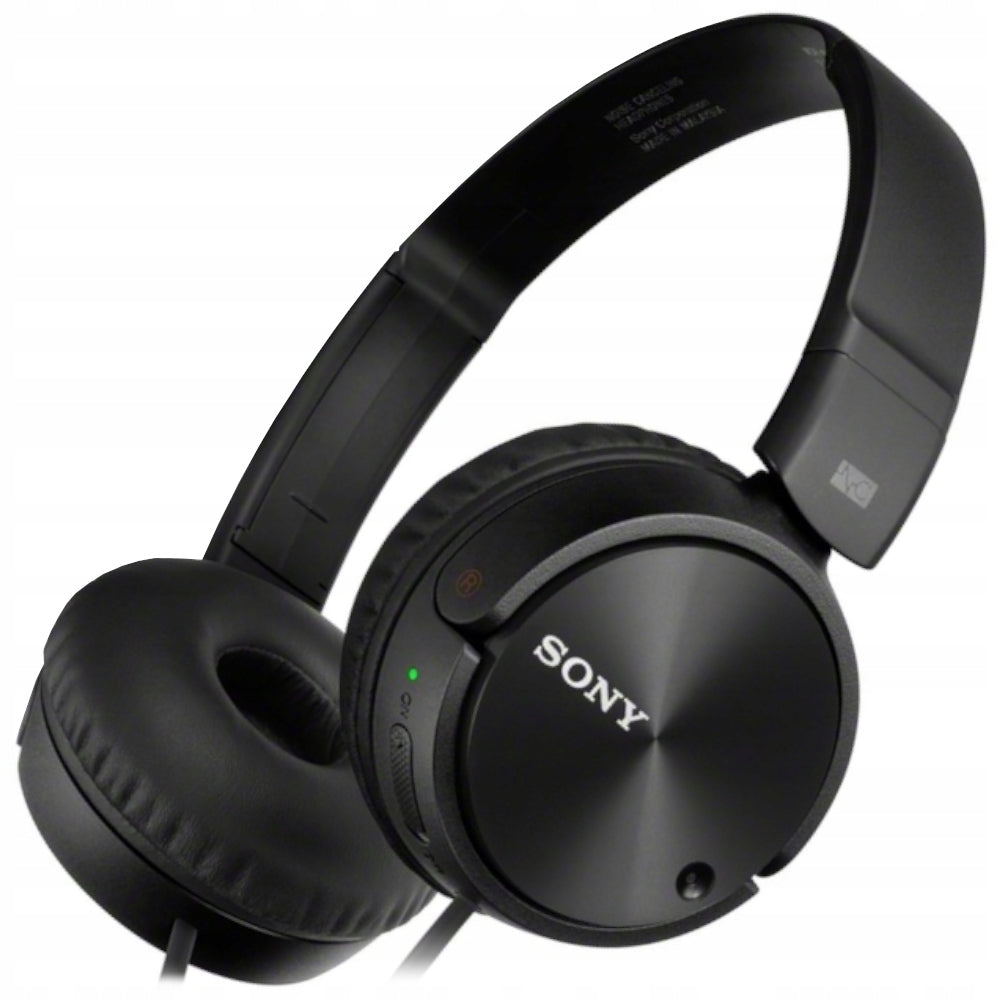 ON-EAR HEADPHONES WIRED SONY BLACK LIGHT COMFORTABLE FOR LISTENING WORK Manufacturer code MDR-ZX110