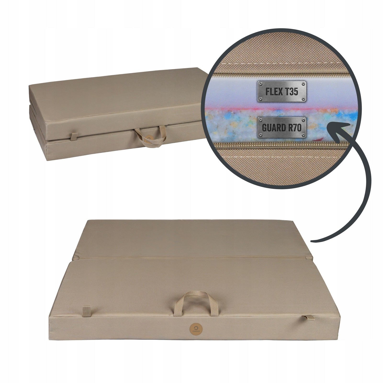 ONMAX Oxford Safety Mattress - Beige