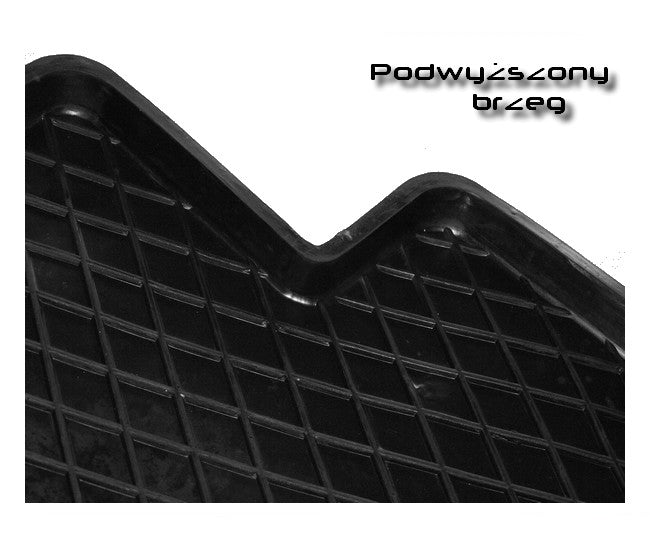 OPEL ZAFIRA B 05-14 RUBBER MATS. + LUGGAGE COMPARTMENT Manufacturer's catalog number A0340