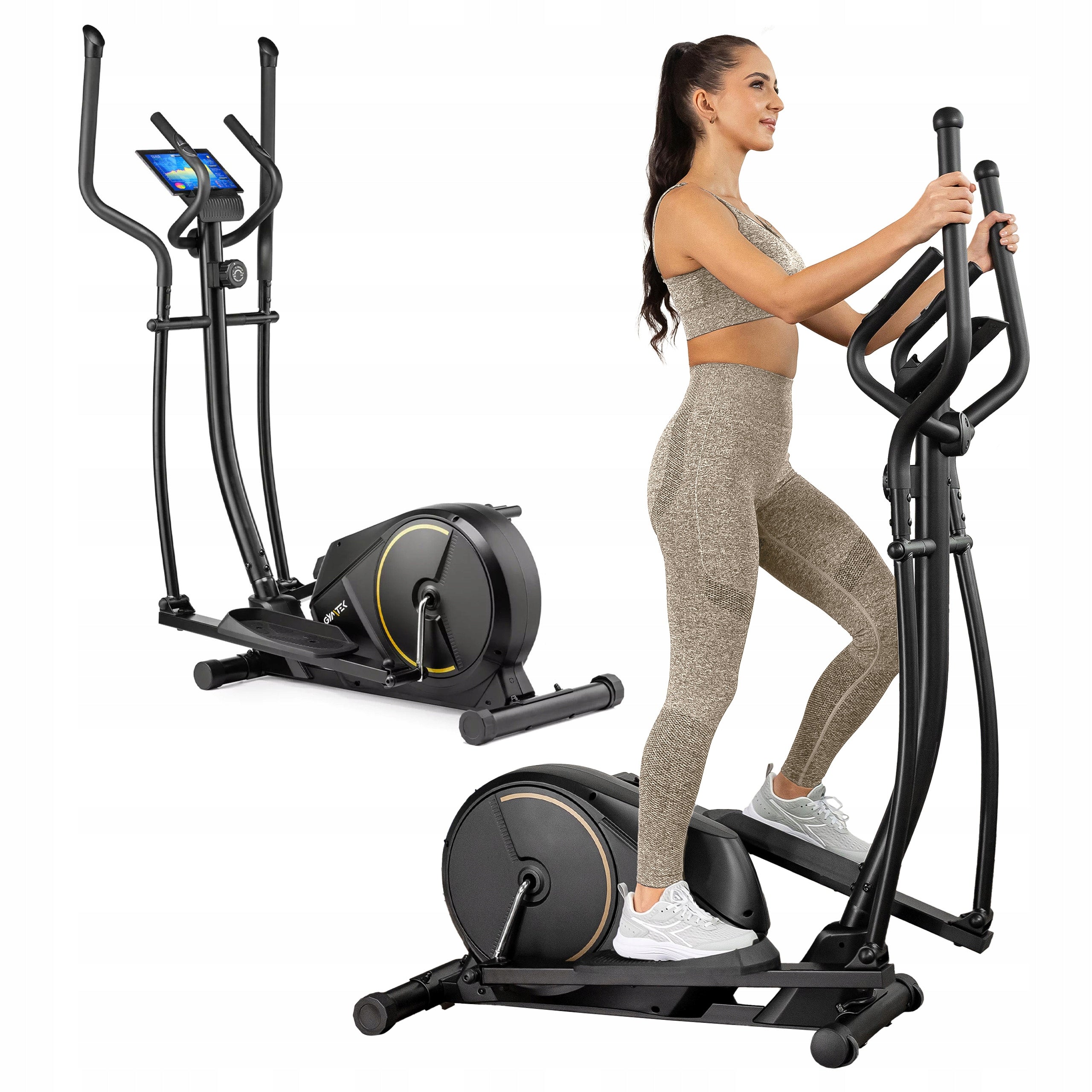 ORBI-TREK MAGNETIC ELLIPTICAL TRAINER XC1500 TOUCH SENSORS GYMTEK