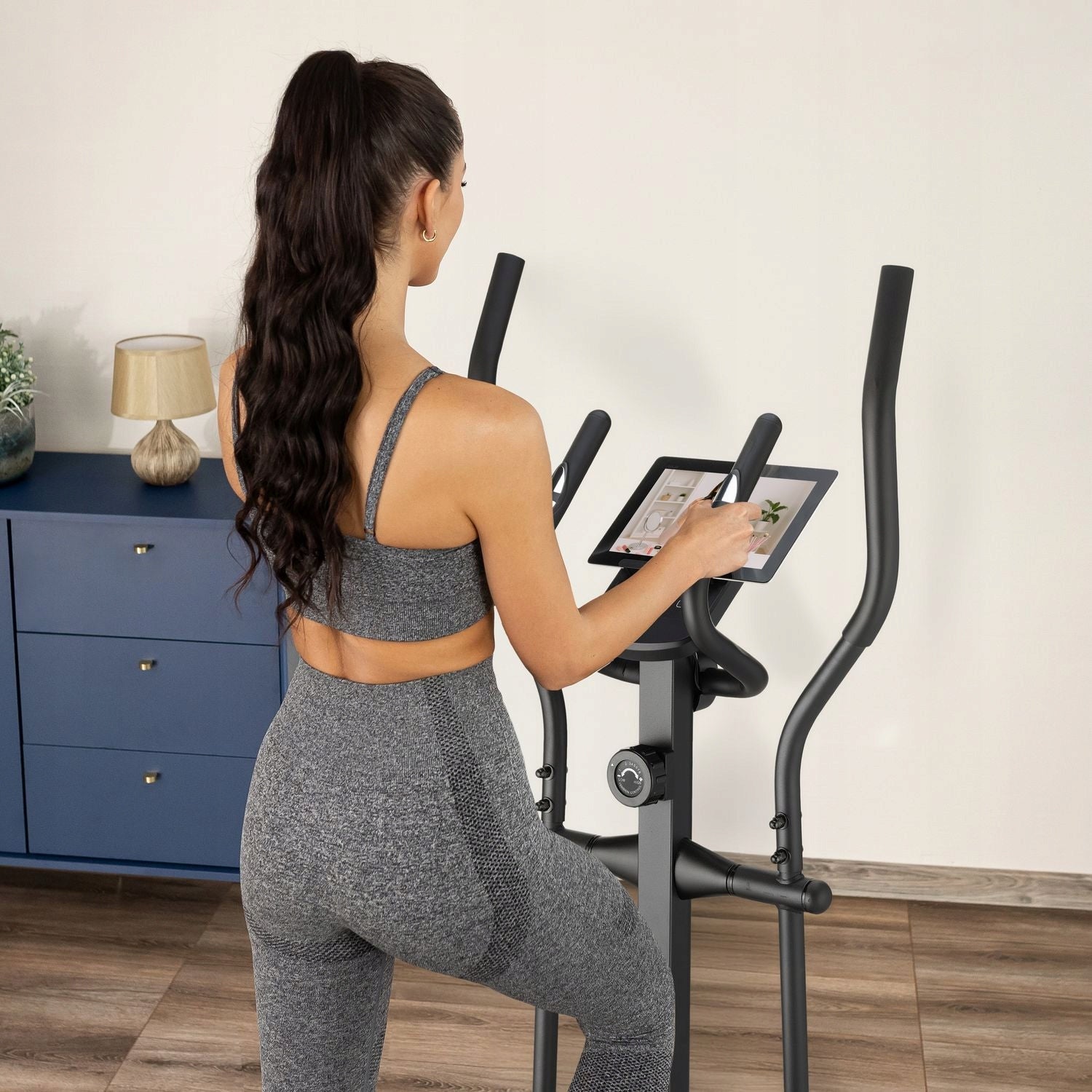 ORBI-TREK MAGNETIC HOME ELLIPTICAL TRAINER PULSE MEASUREMENT XC1300 GYMTEK Brand Gymtek