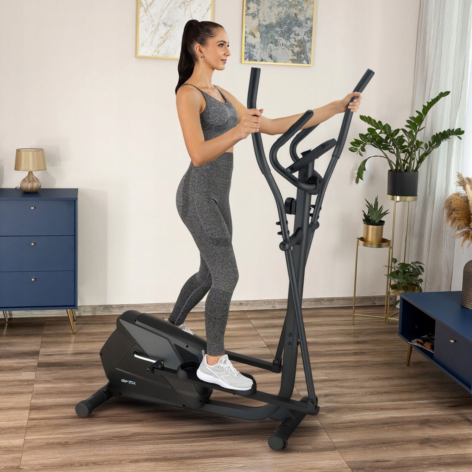 ORBI-TREK MAGNETIC HOME ELLIPTICAL TRAINER PULSE MEASUREMENT XC1300 GYMTEK Packaging status original