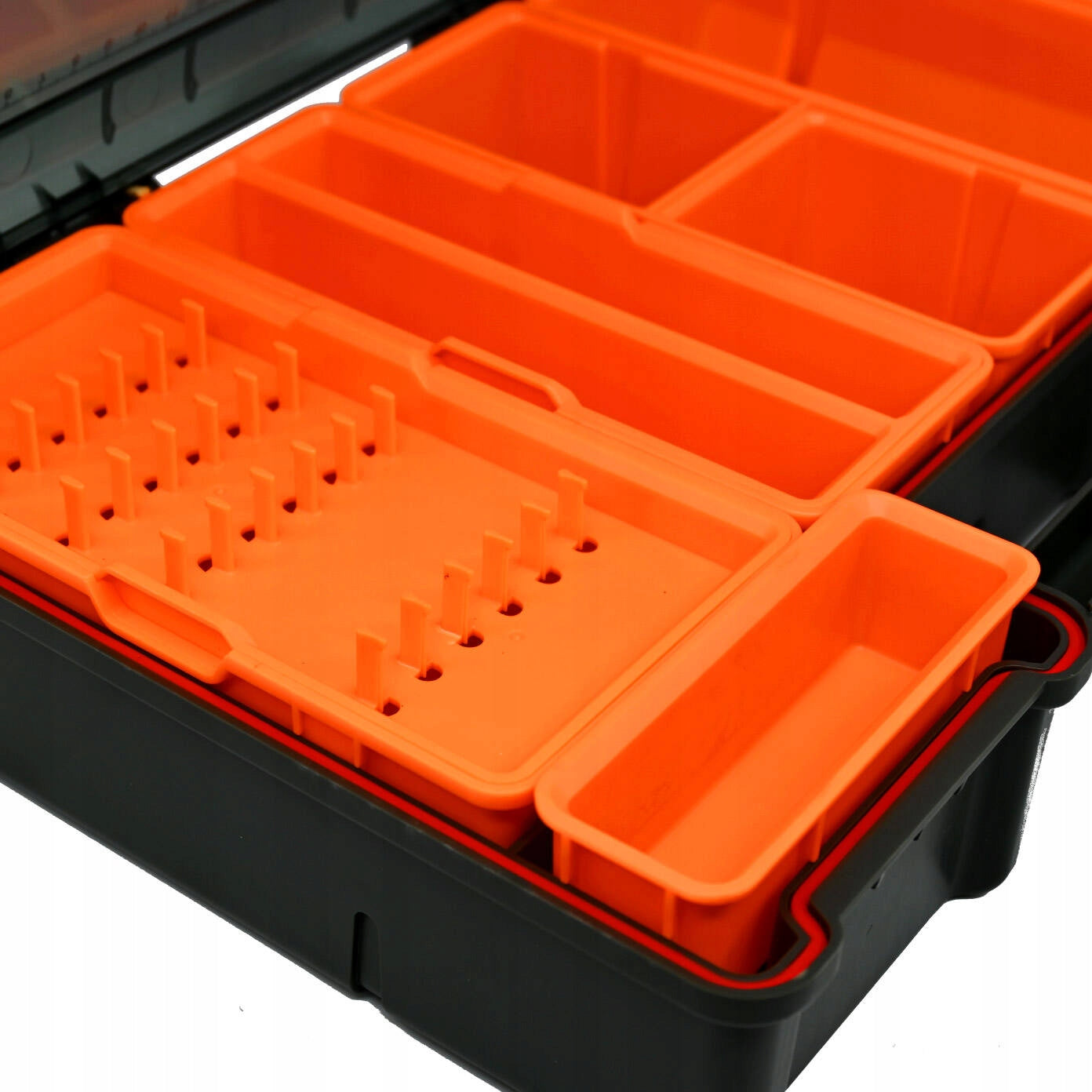 ORGANIZER GENLOG METHOD FEEDER BOX 35x25x8 cm Color orange