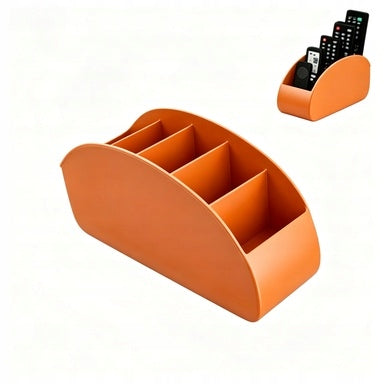 ORGANIZER ORANGE TV REMOTE CONTROL STAND PHONE BOX AKCESORIA