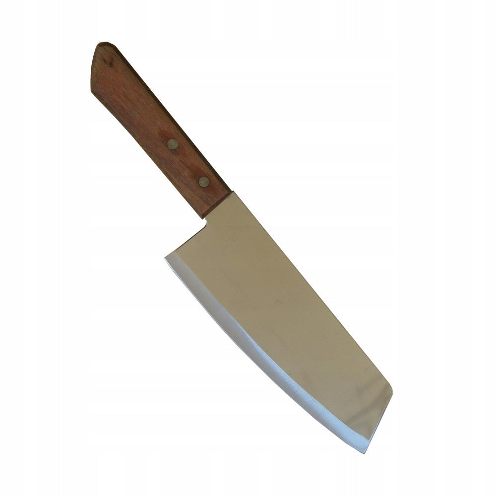ORIENTAL THAI KNIFE KITCHEN CLEAVER STEEL WOODEN HANDLE Manufacturer code 17066