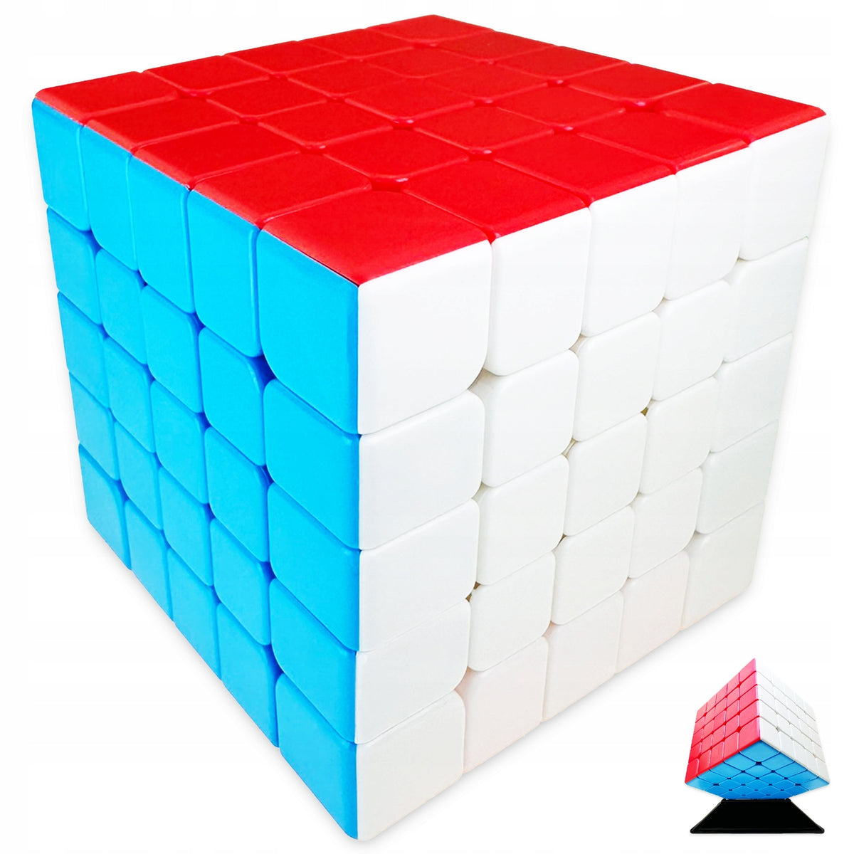 ORIGINAL 5x5 CUBE ADJUSTABLE FAST LOGIC CUBE 5x5x5 + STAND