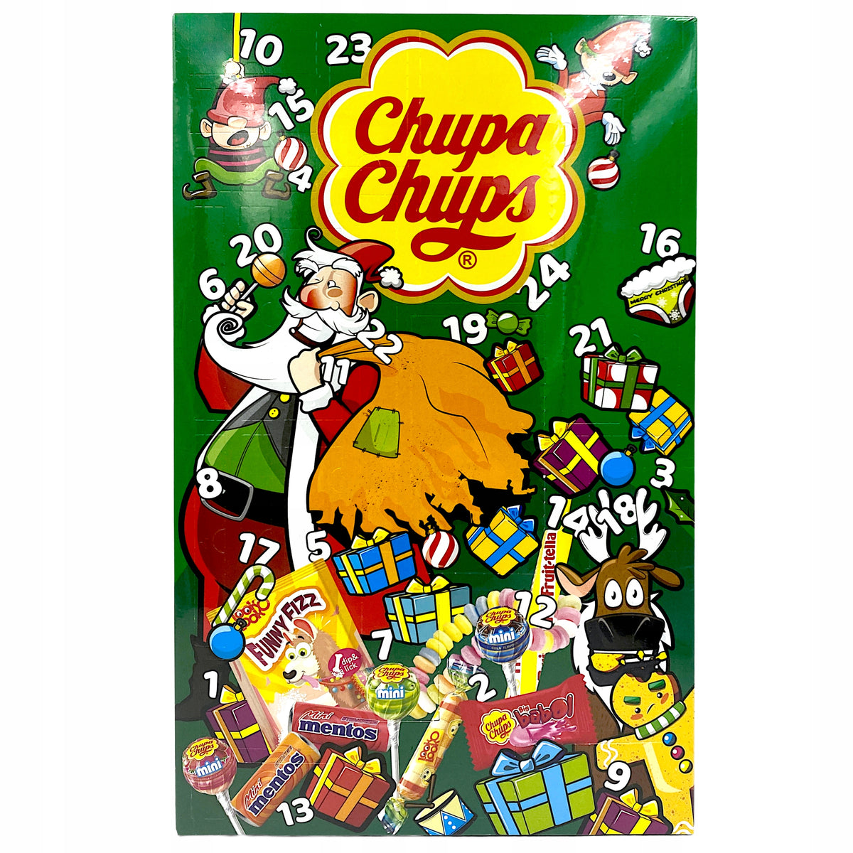ORIGINAL ADVENT CALENDAR FOR CHILDREN Chupa Chups 180g Manufacturer code 8723400825678