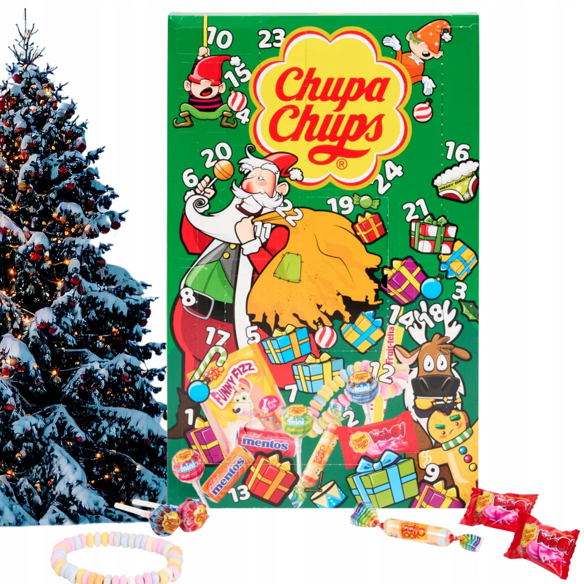 ORIGINAL ADVENT CALENDAR FOR CHILDREN Chupa Chups 180g