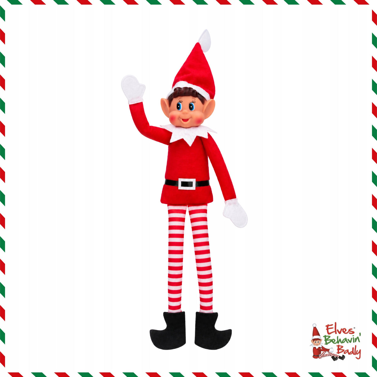 ORIGINAL ELF MISCHIEVOUS ELVES BEHAVIN BADLY MISCHIEVOUS GNOME WITH WIRES Packaging status original