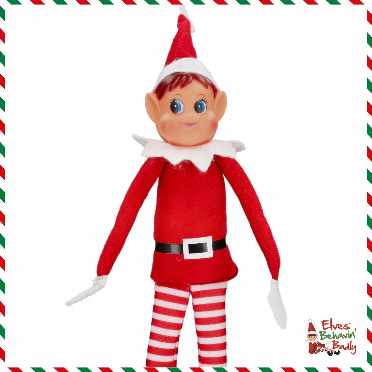 ORIGINAL ELF MISCHIEVOUS ELVES BEHAVIN BADLY MISCHIEVOUS LEPRECHAUN GIRL ELVIE Manufacturer code 446042