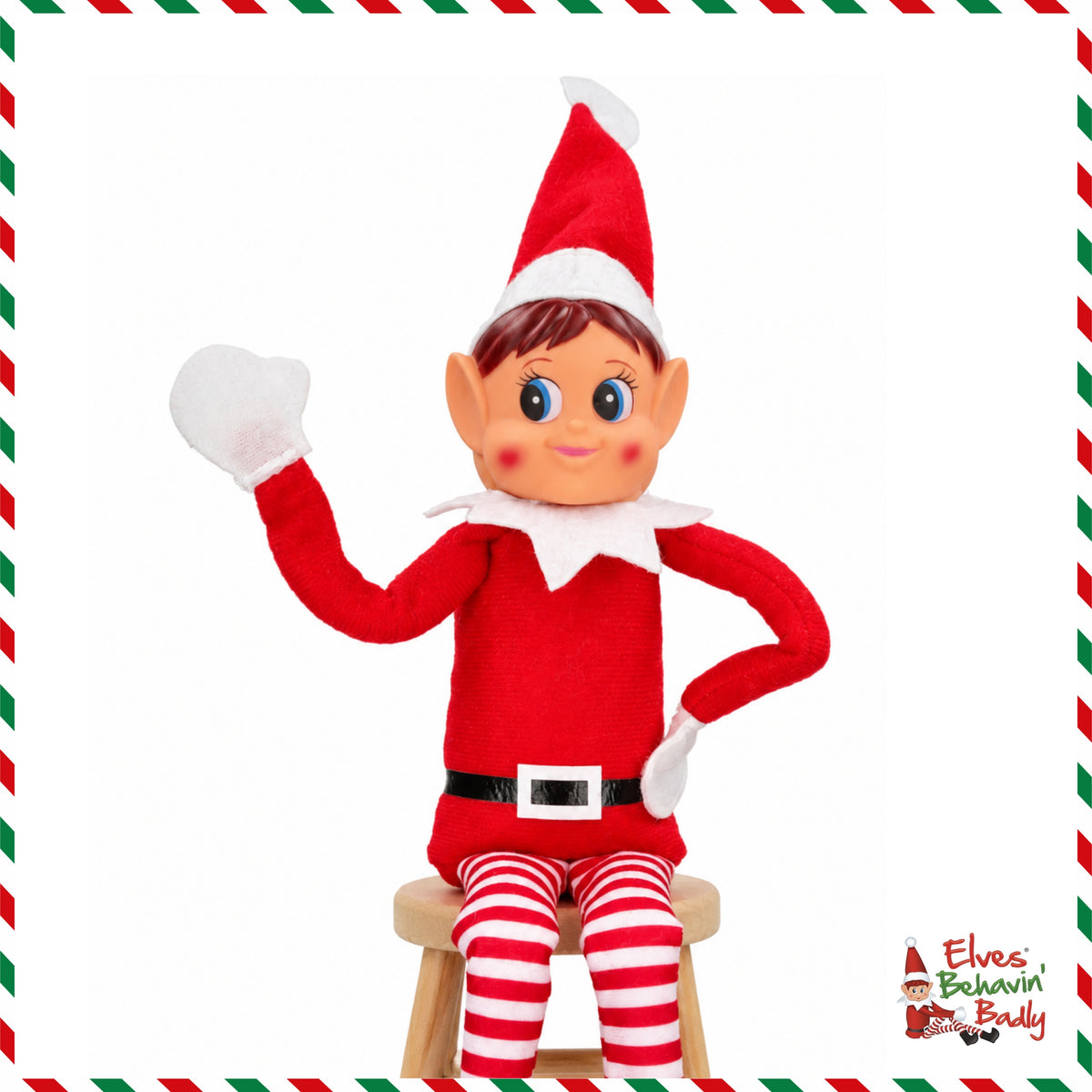 ORIGINAL ELF MISCHIEVOUS ELVES BEHAVIN BADLY MISCHIEVOUS LEPRECHAUN WITH ELVIE WIRES Manufacturer code Elves Behavin Badly FIGURKA DZIEWCZYNKI ELFKA
