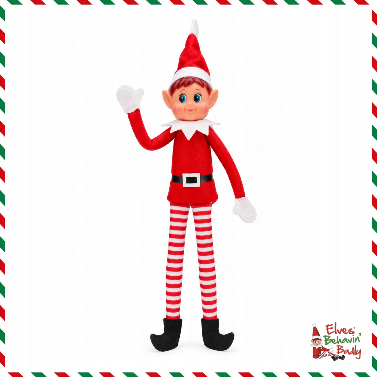 ORIGINAL ELF MISCHIEVOUS ELVES BEHAVIN BADLY MISCHIEVOUS LEPRECHAUN WITH ELVIE WIRES Packaging status original