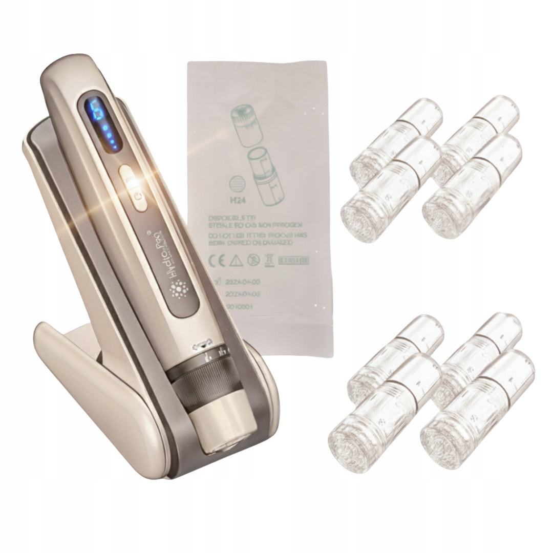 ORIGINAL Hydra Pen H5 Mesotherapy device Microcurrents + 8 CARTRIDGES