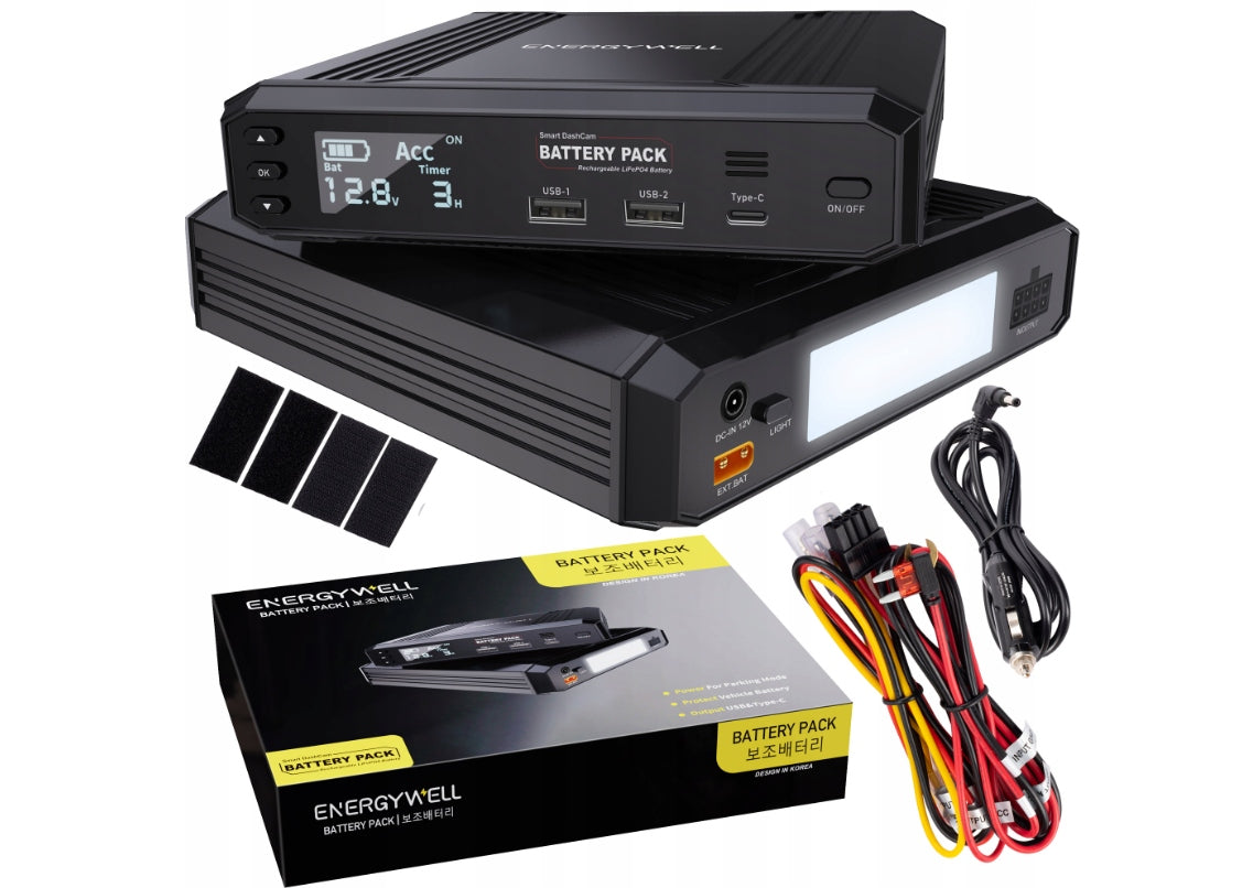 ORIGINAL POWERBANK FOR CAR CAMERAS ENERGYWELL P6 ULTRA 8000MAH Manufacturer code P6 ULTRA