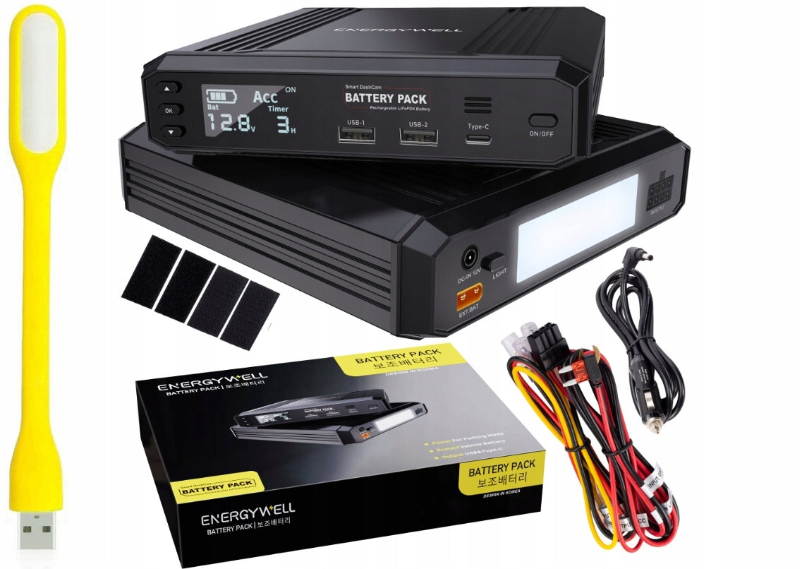 ORIGINAL POWERBANK FOR CAR CAMERAS ENERGYWELL P6 ULTRA 8000MAH