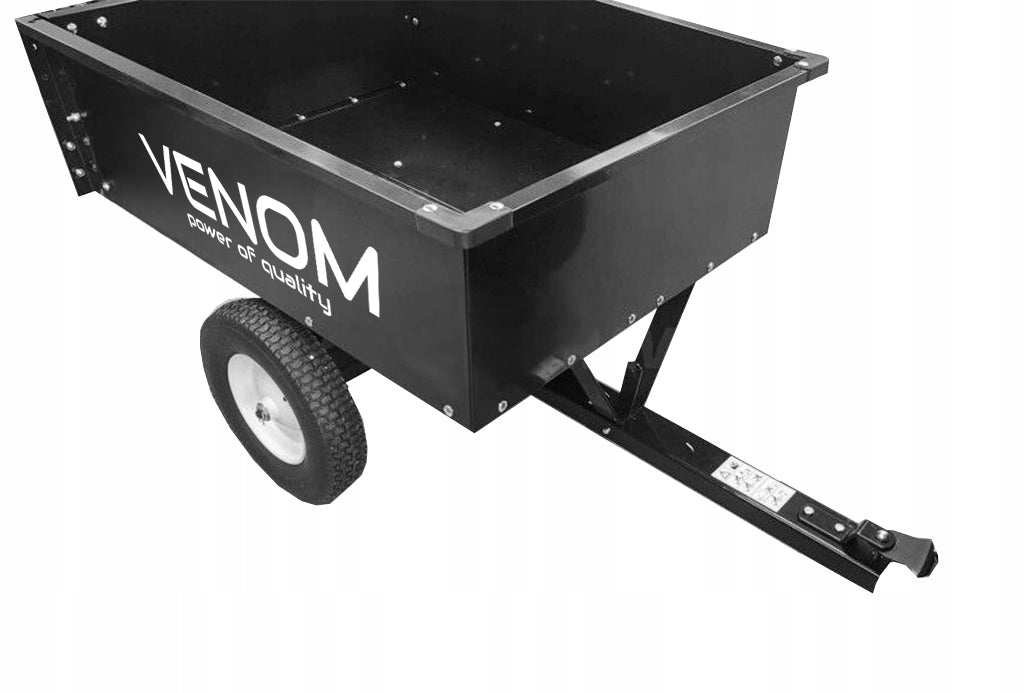 ORIGINAL TRAILER FOR STIGA TAXI DRIVER 160 KG STEEL BEARING WHEELS Brand Venom
