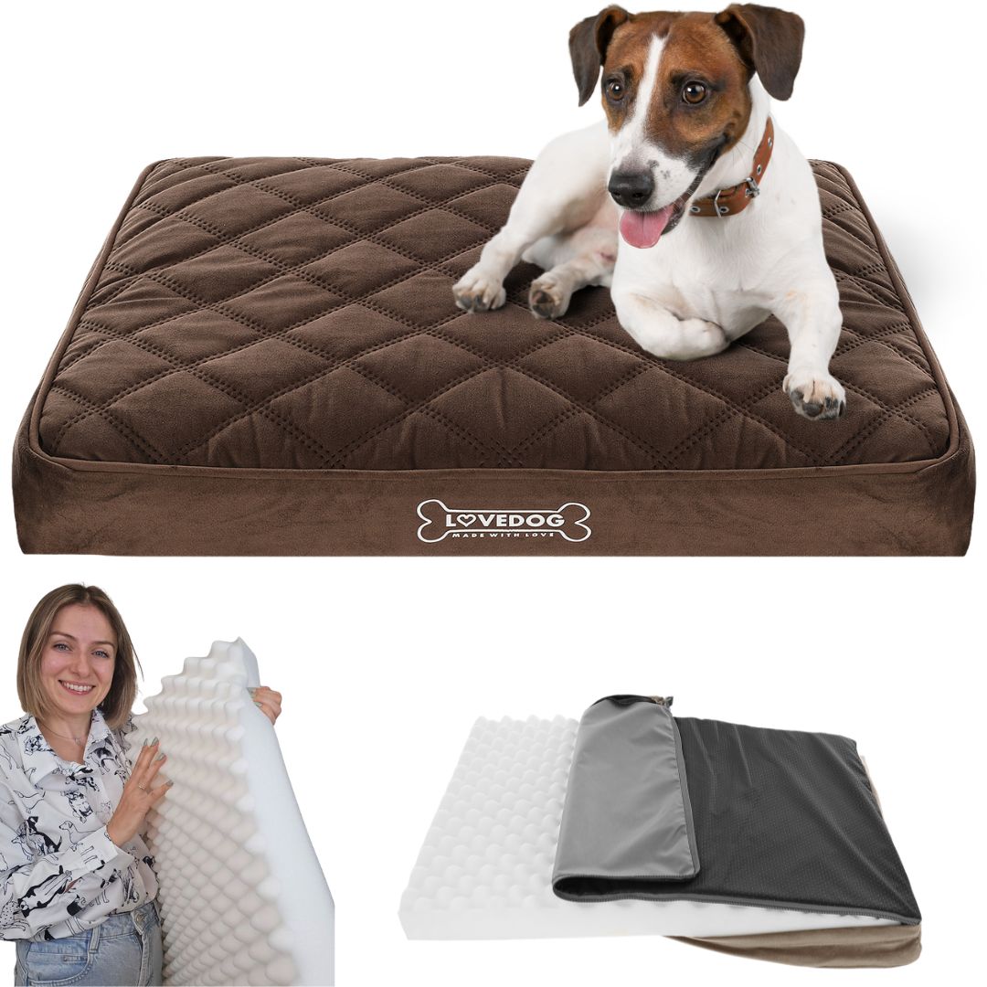 ORTHOPEDIC Bed Dog Mattress PIK M 70x55 Waterproof Bedding