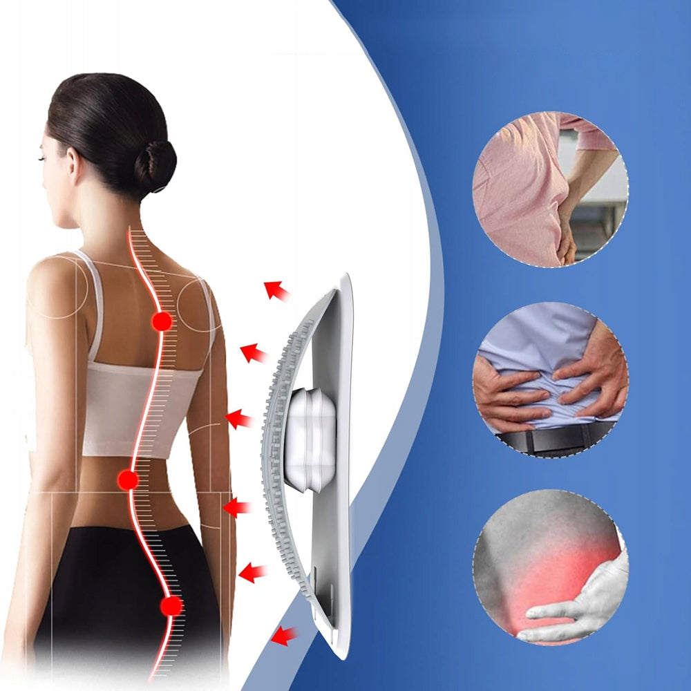 ORTHOPEDIC SEAT PILLOW WITH ADJUSTABLE AIR CUSHION LUMBAR MASSAGER GIFTS Medical device no