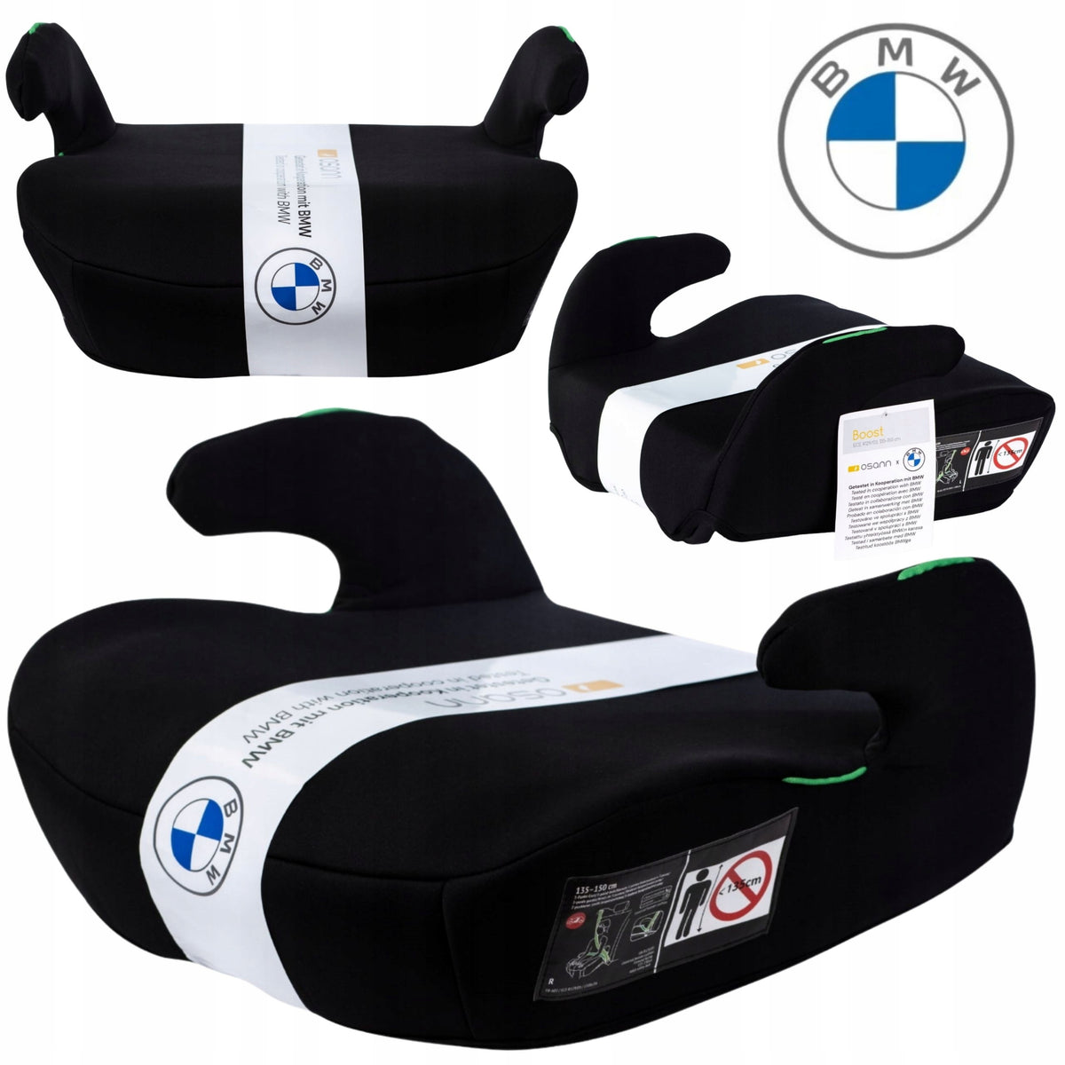 OSANN BOOST I-SIZE SEAT 135-150CM SEAT STAND BLACK | BMW