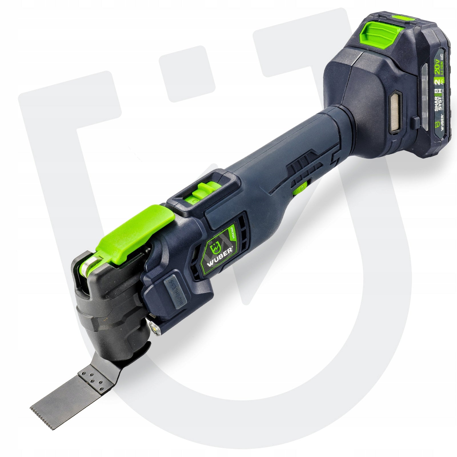 OSCILLATING TOOL 10500-20000 OPM GRINDER MULTITOOL BATTERY 20V Packaging status original