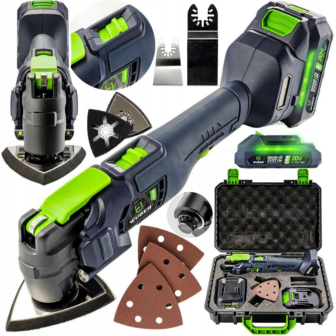 OSCILLATING TOOL 10500-20000 OPM GRINDER MULTITOOL BATTERY 20V