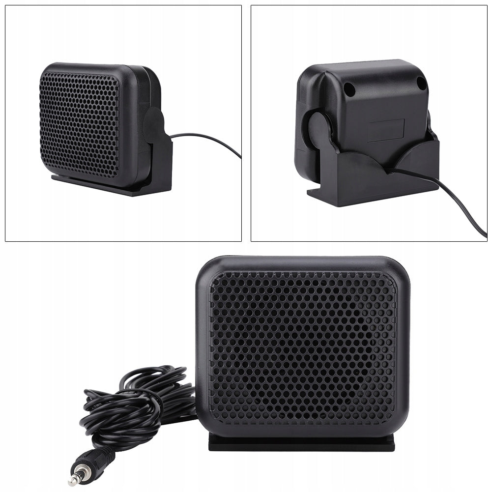 OUTDOOR CAR RADIO SPEAKER PORTABLE WIRED BLACK Brand no brand