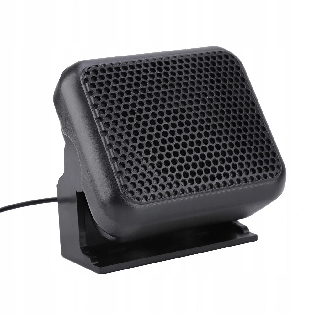OUTDOOR CAR RADIO SPEAKER PORTABLE WIRED BLACK