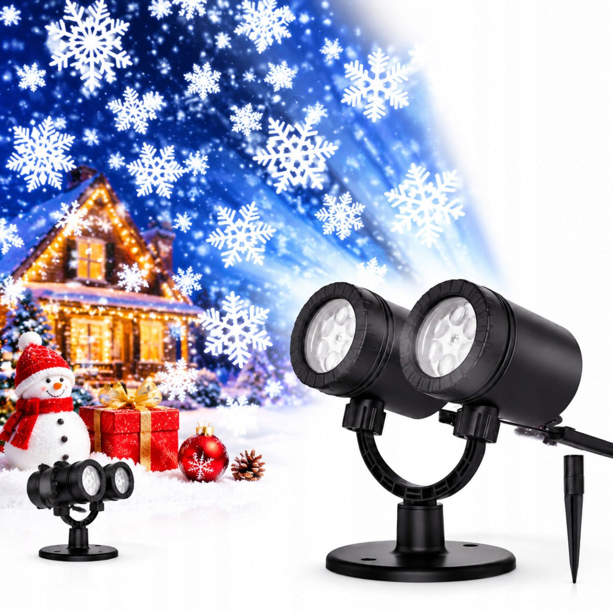 OUTDOOR CHRISTMAS LASER PROJECTOR FOR HOME HOLIDAY PARTY