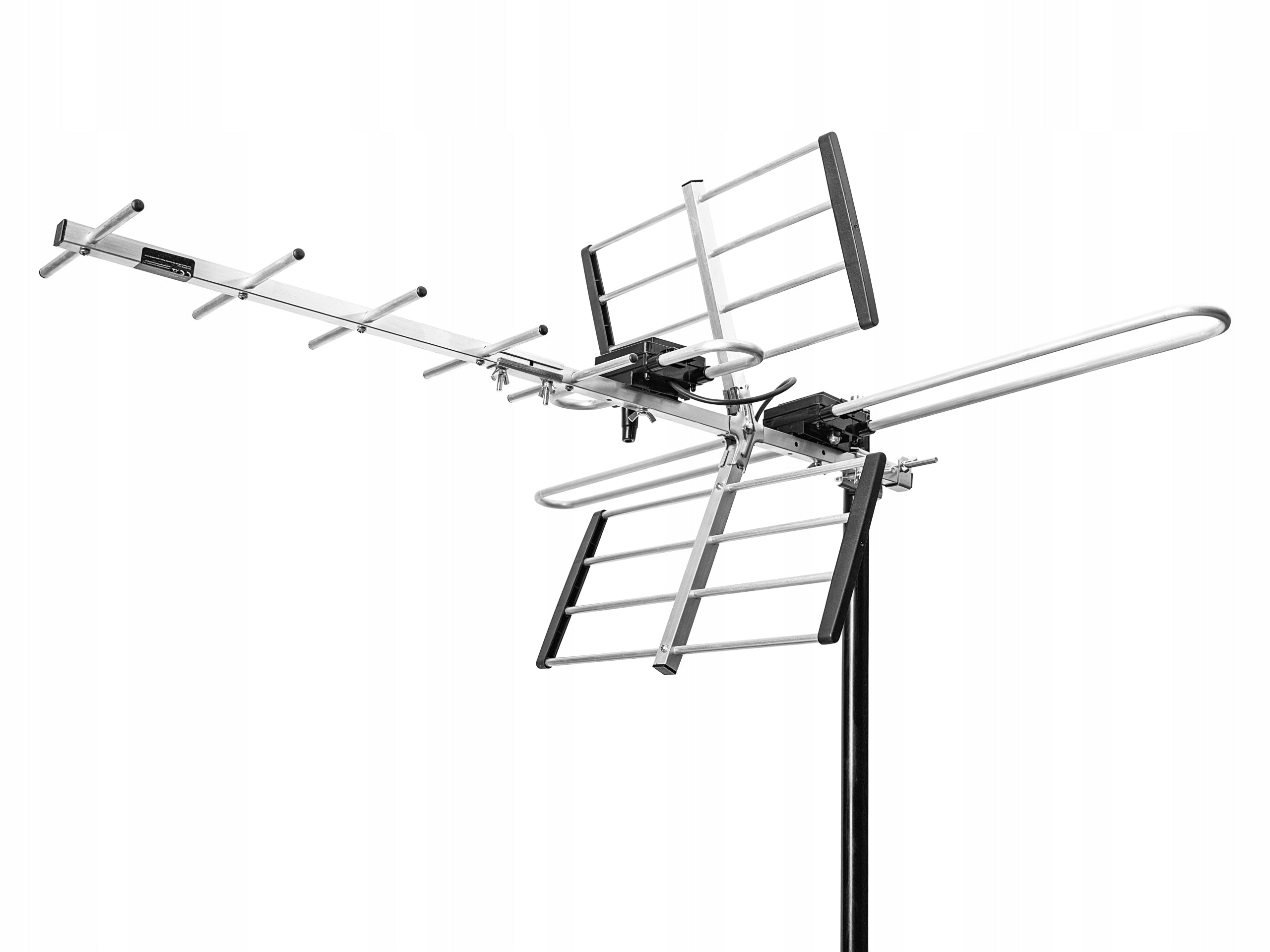 OUTDOOR DIRECTIONAL TV ANTENNA TERRESTRIAL COMBO MUX8 DVB-T2 4K ULTRA HD LTE Packaging status original