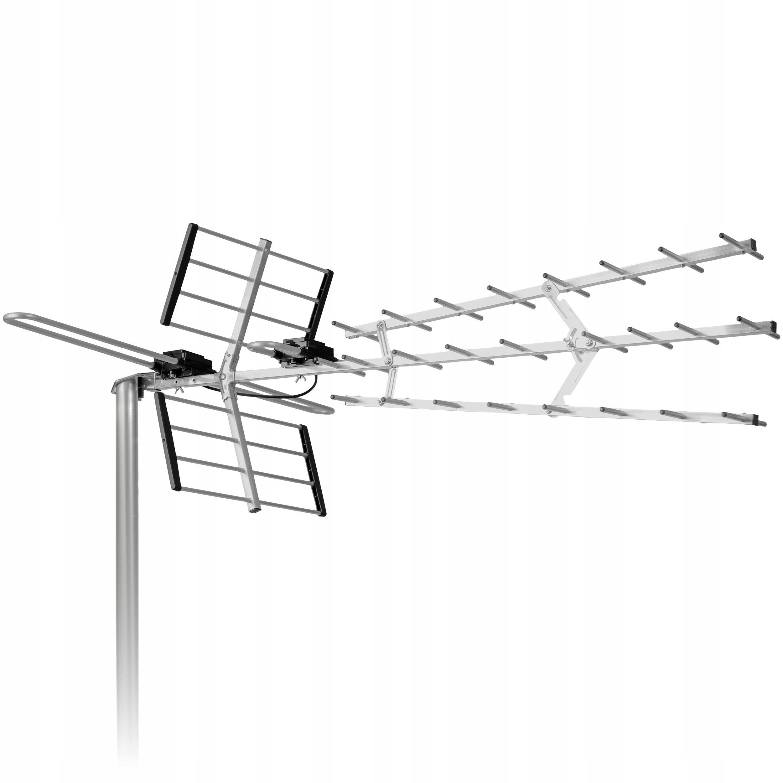 OUTDOOR DIRECTIONAL TV ANTENNA TERRESTRIAL DVB-T2 ULTRA HD 4K FILTER LTE Packaging status original