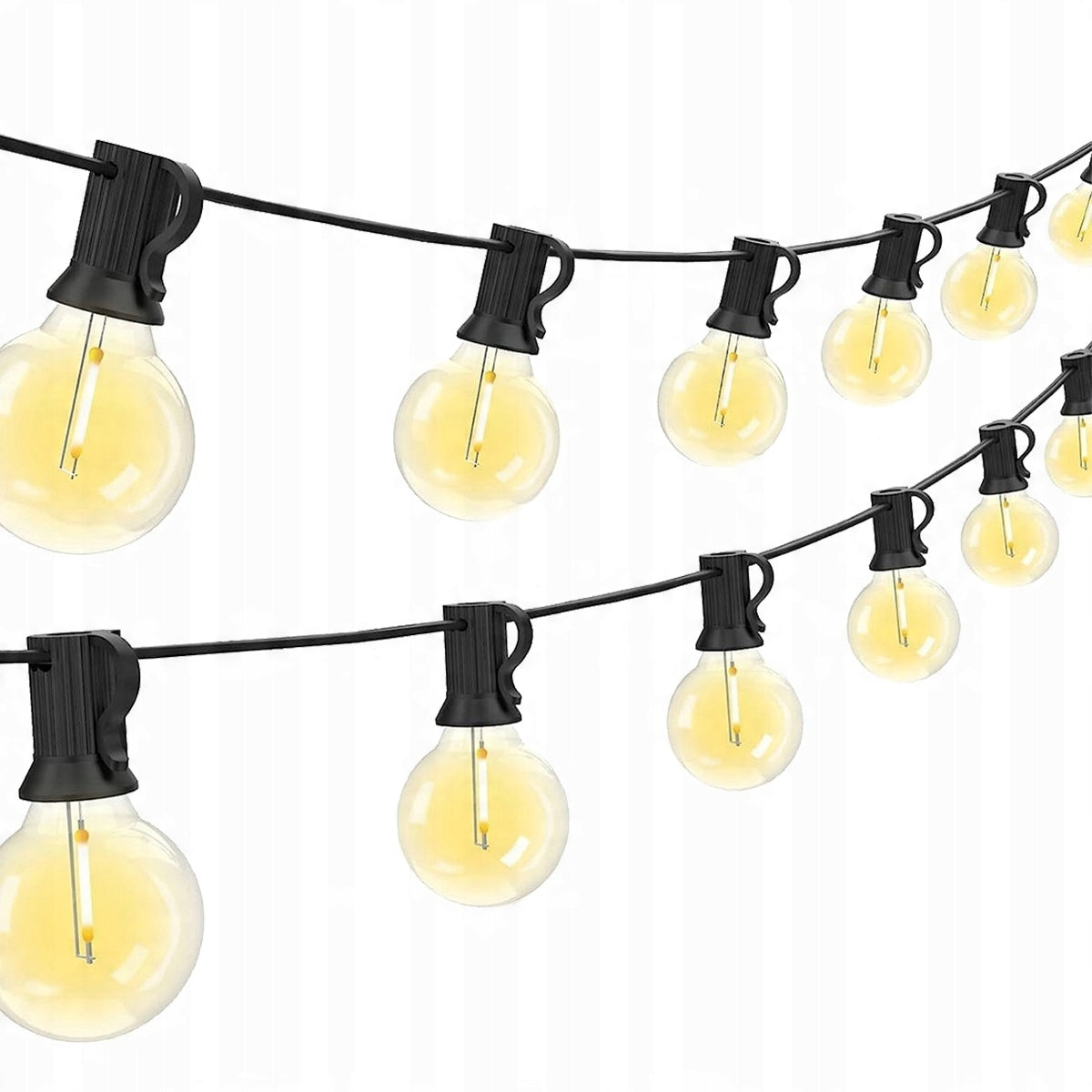 OUTDOOR GARDEN LIGHT GARLAND 30M BULBS 50 LED GARDEN LIGHTS Brand no brand