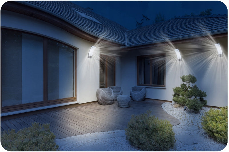 OUTDOOR GARDEN WALL LAMP LED FACADE WALL LAMP WATERPROOF IP65 Manufacturer code DECKINBOW