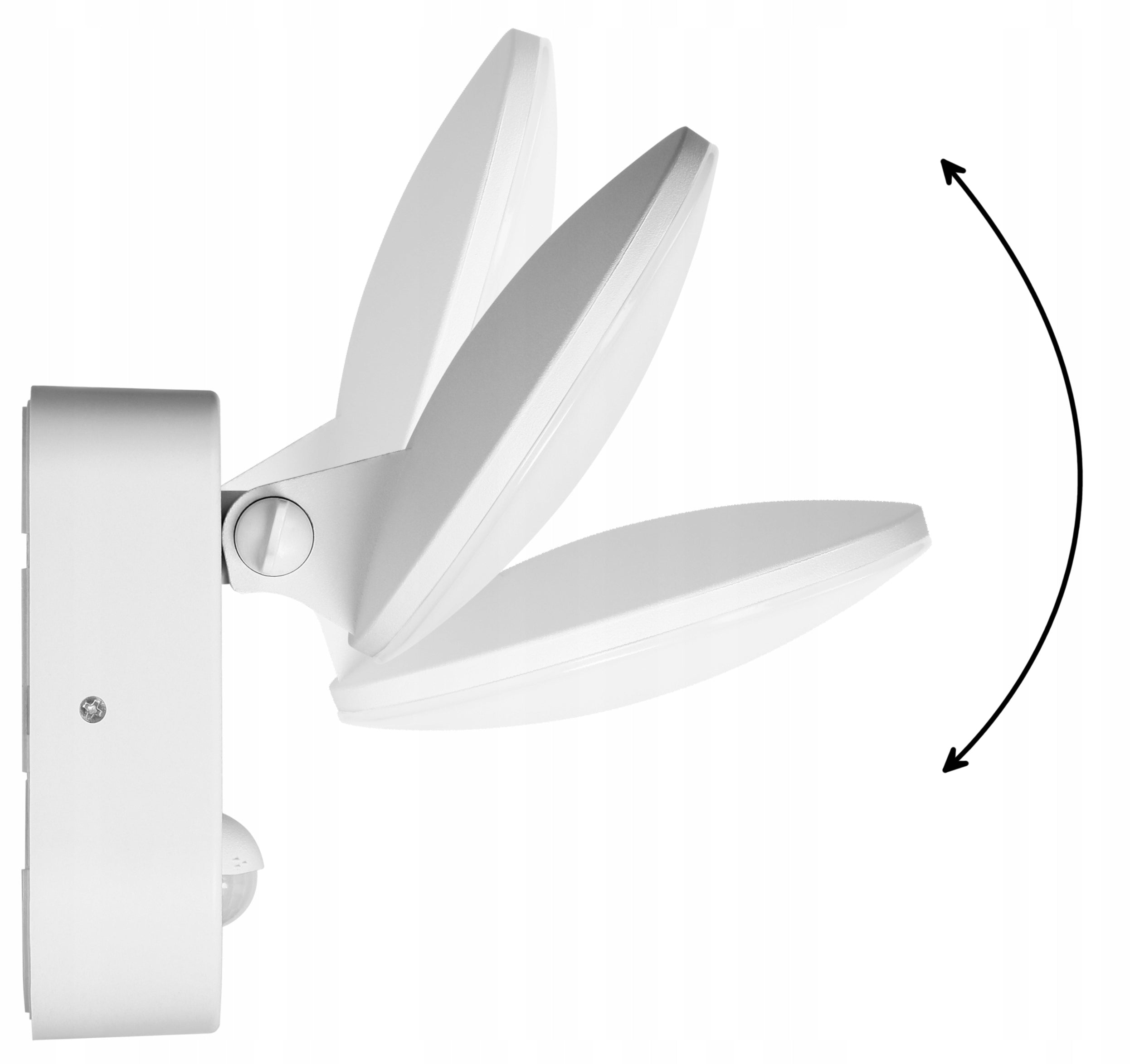 OUTDOOR LED WALL LAMP WITH DUSK MOTION SENSOR 15W ADJUSTMENT IP65 Collection RIOLIT