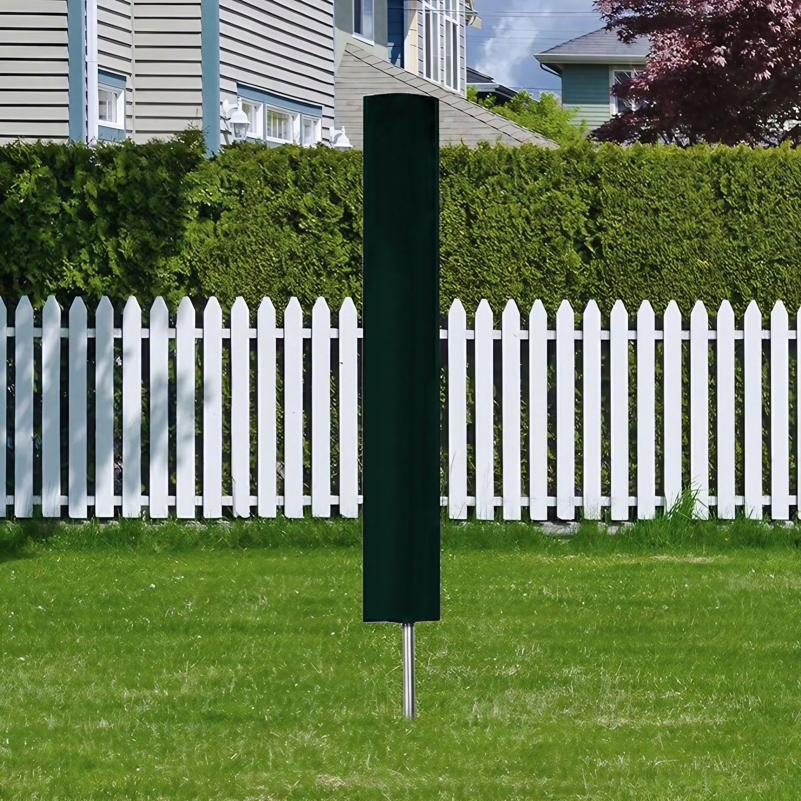 OUTDOOR ROTARY LAUNDRY GARDEN DRYER 4 ARMS + COVER Total height 180 cm