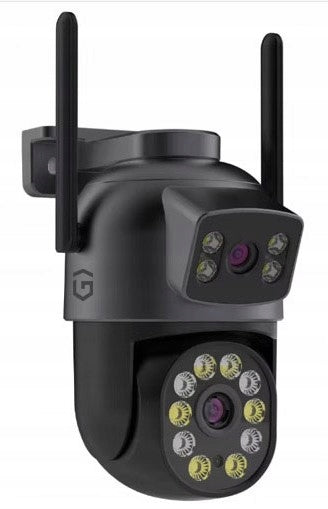OUTDOOR ROTATING CAMERA 2x8MPx DUAL 5xZOOM FULL HD IP WIFI DETECTION Brand Green-Roof