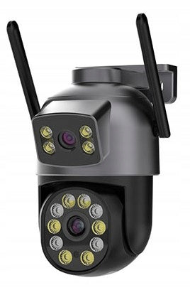 OUTDOOR ROTATING CAMERA 2x8MPx DUAL 5xZOOM FULL HD IP WIFI DETECTION Packaging status original