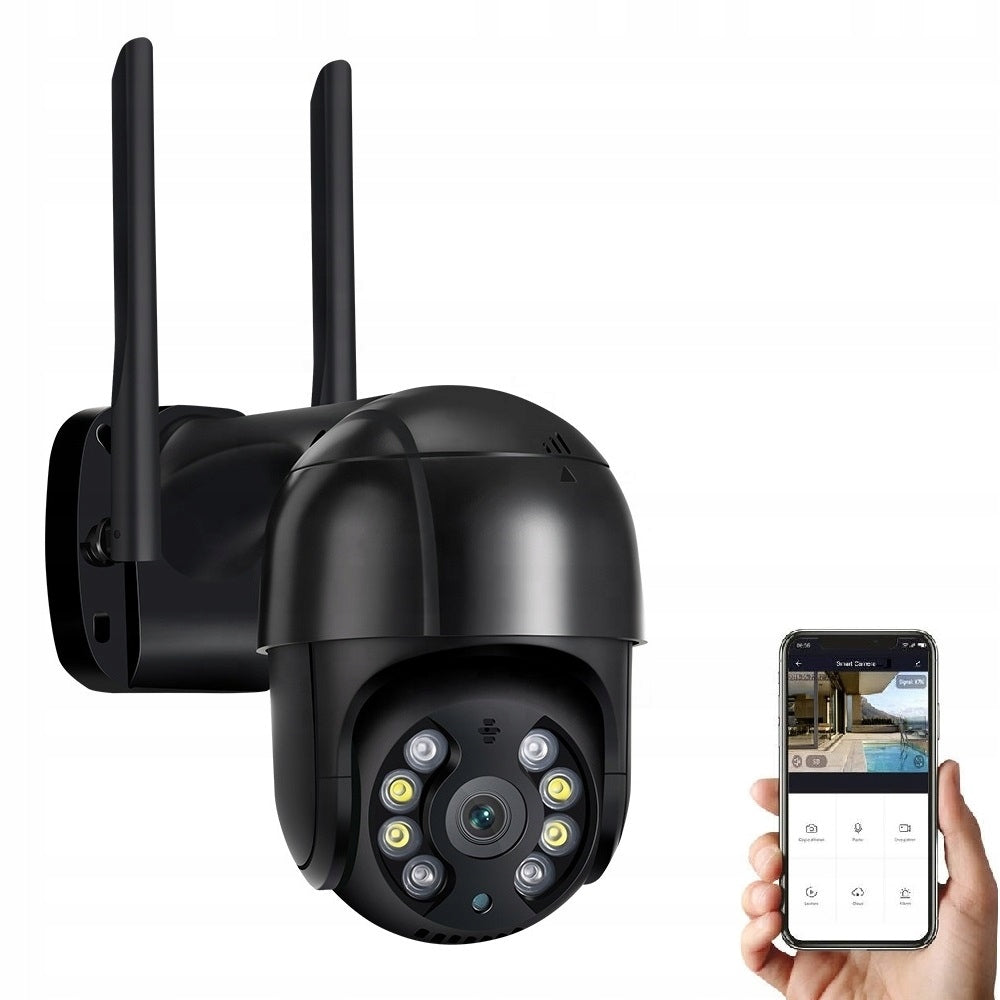 OUTDOOR ROTATING WIRELESS CAMERA IP66 DIGICAM 2.0 WIFI 8MP