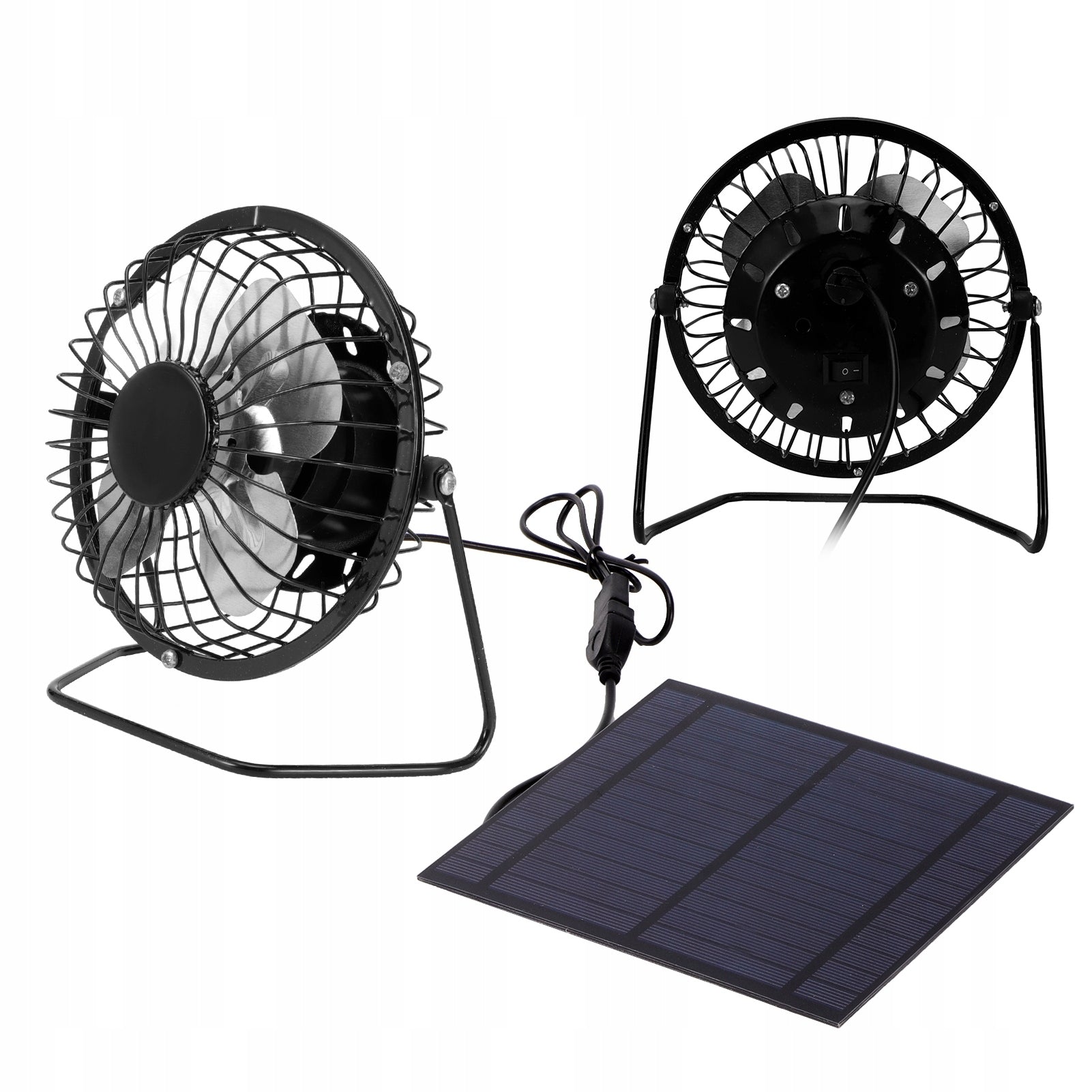 OUTDOOR SOLAR PANEL FAN 6V 5W