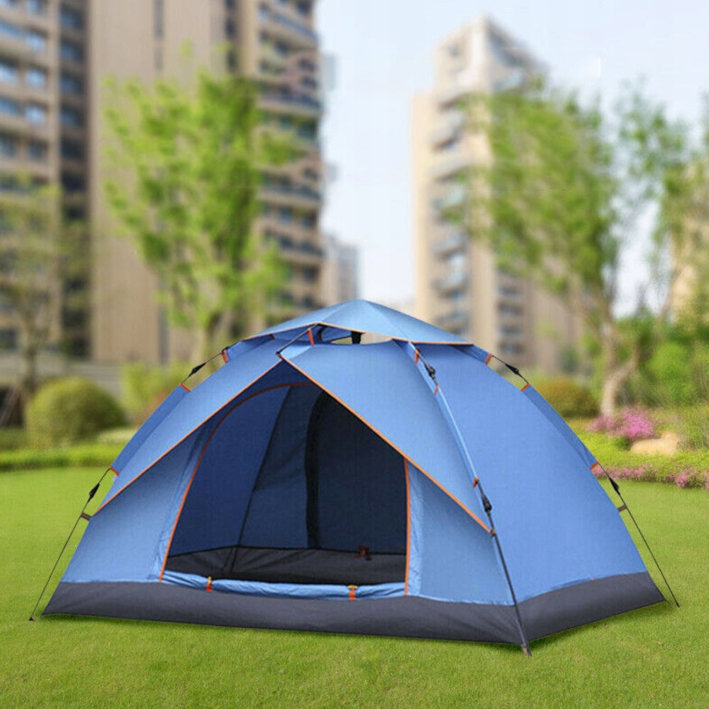 OUTDOOR UV PROTECTION AUTOMATIC QUICK OPEN CAMPING TENT 200X200X135CM Packaging status original