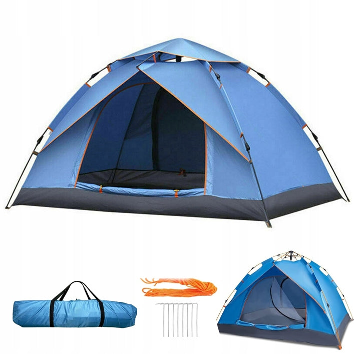 OUTDOOR UV PROTECTION AUTOMATIC QUICK OPEN CAMPING TENT 200X200X135CM