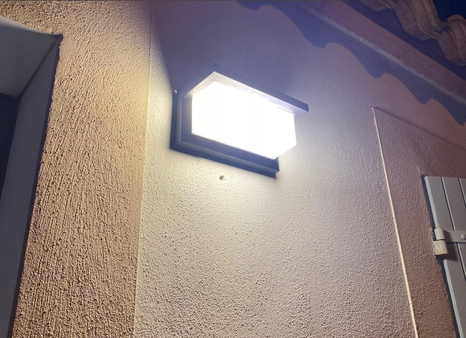 OUTDOOR WALL LAMP ENTRANCE DOOR 18W Motion Sensor Cold LED WALL LIGHT Manufacturer code KINKIET ZEWNĘTRZNY Z CZUJNIKIEM RUCHU