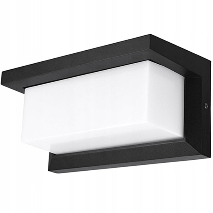 OUTDOOR WALL LAMP GARDEN FACADE LAMP LED 12W SENSOR IP65 ALUMINUM