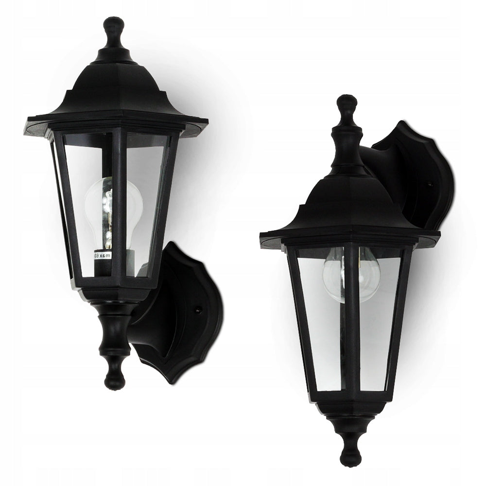 OUTDOOR WALL LAMP GARDEN LANTERN FACADE IP44 FOR LED E27