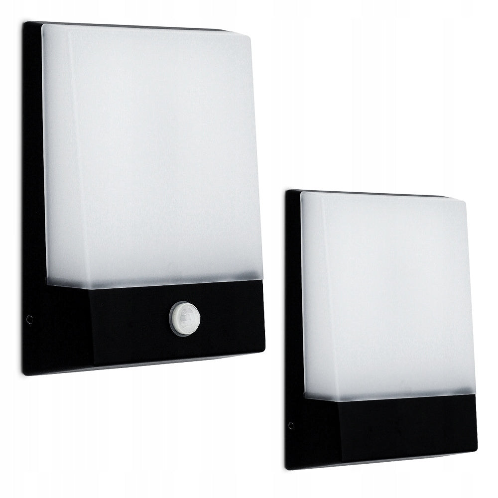 OUTDOOR WALL LAMP LED GARDEN FACADE LAMP 12W IP54 WATERPROOF Color white black
